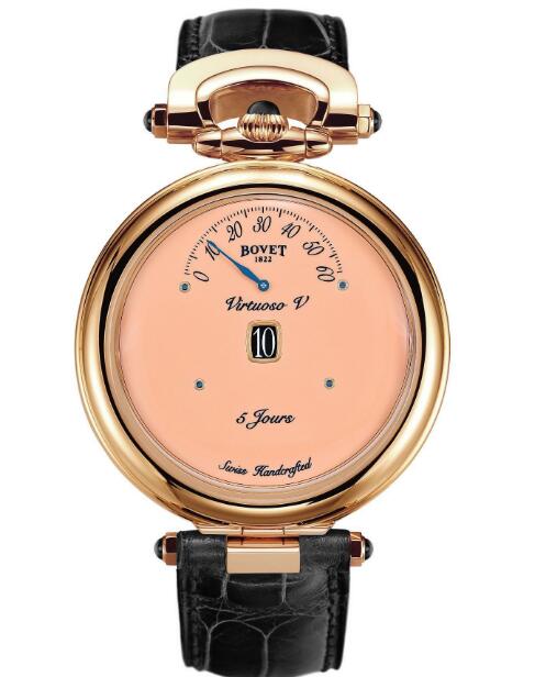 Best Bovet Fleurier Virtuoso V Salmon ACHS048 Replica watch